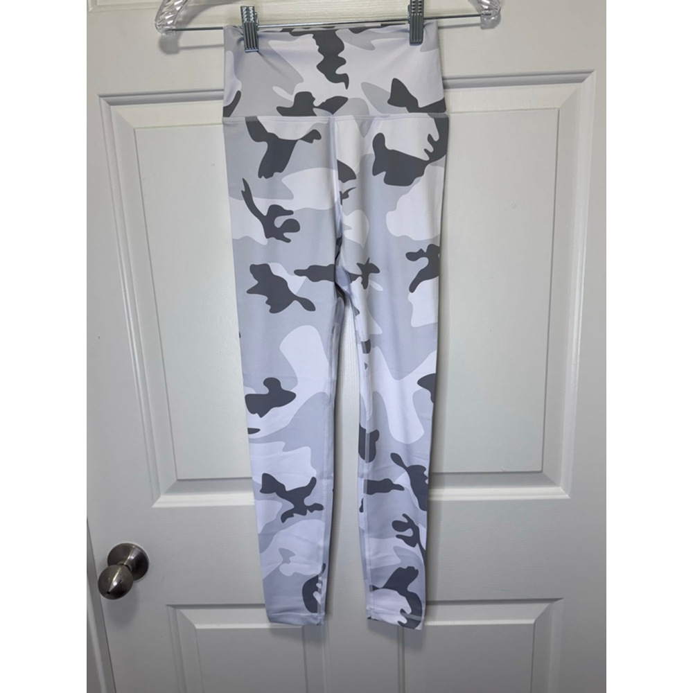 Women’s Werk Dance-wear White Camo Leggings XS - Picture 4 of 11
